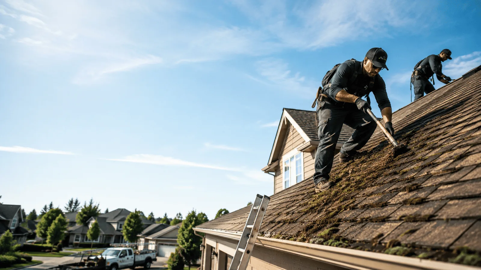 Roof Moss Removal in Laurel, IN near me